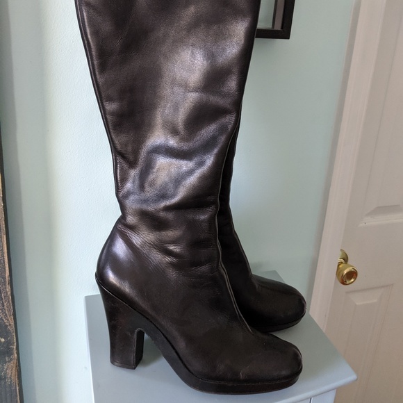 AEROSOLES Shoes - Aerosoles "Division" black leather boots NIB 12M AEROSOLES Shoes - Aerosoles "Division" black leather boots NIB 12M